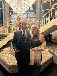 Kim and Jon Holding Awards